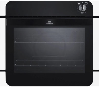 NEW WORLD  NW601G Gas Oven - Black & White
